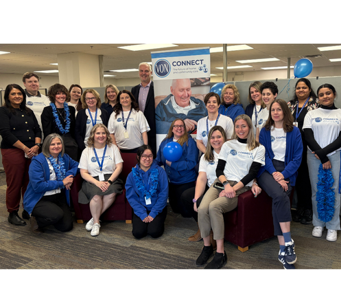 VON staff at Halifax Site celebrating the launch of VONConnect in Halifax - group photo