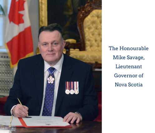 A Message from the Lieutenant Governor of Nova Scotia