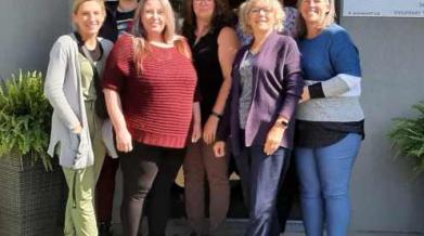 Group of people at Peel location