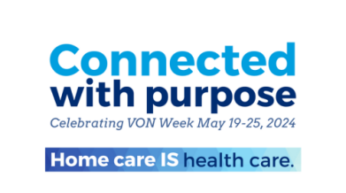 VON Week theme Connected with purpose
