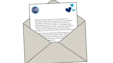 volunteer letter graphic