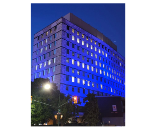 Light up Blue